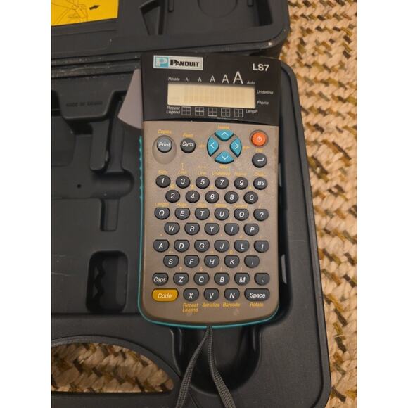 Panduit LS7 Handheld Thermal Transfer Label Printer Tested Works - Picture 3 of 16